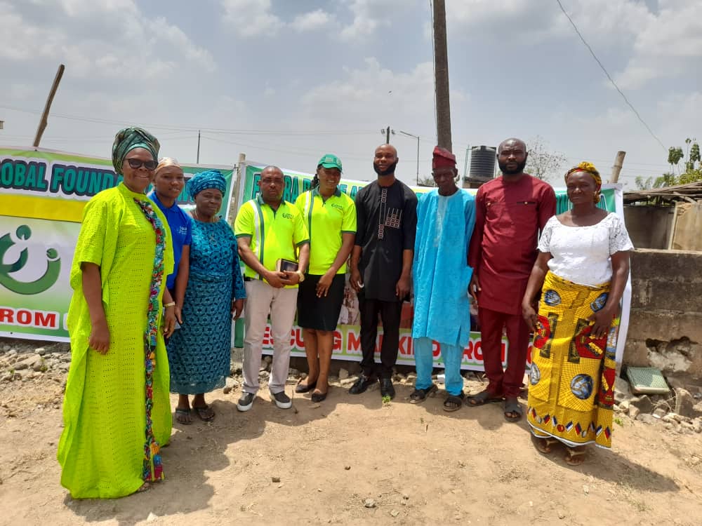 FEDORA team with local community members